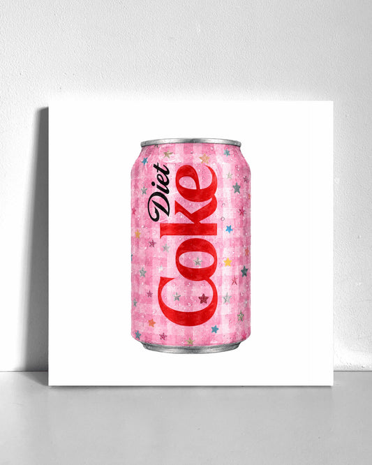 Star Diet Cola Bedazzle Canvas Kit