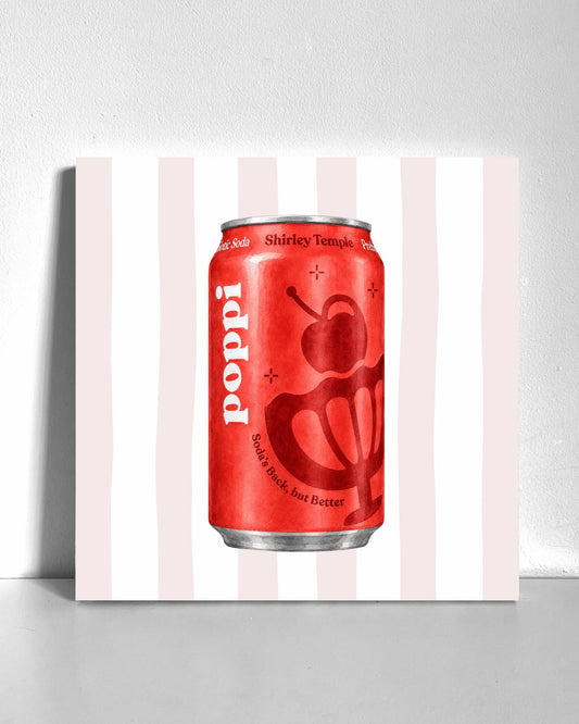 Shirley Temple Poppi Bedazzle Canvas Kit