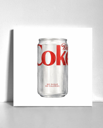 Minimal Diet Cola Bedazzle Canvas Kit