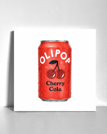 Cherry Cola Olipop Bedazzle Canvas Kit