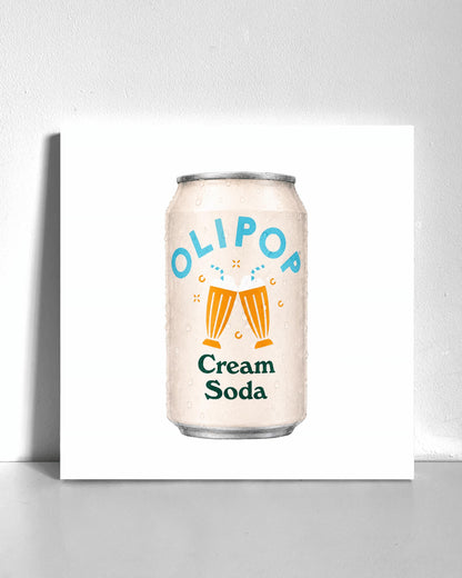 Cream Soda Olipop Bedazzle Canvas Kit