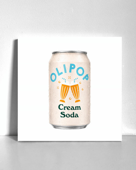 Cream Soda Olipop Bedazzle Canvas Kit