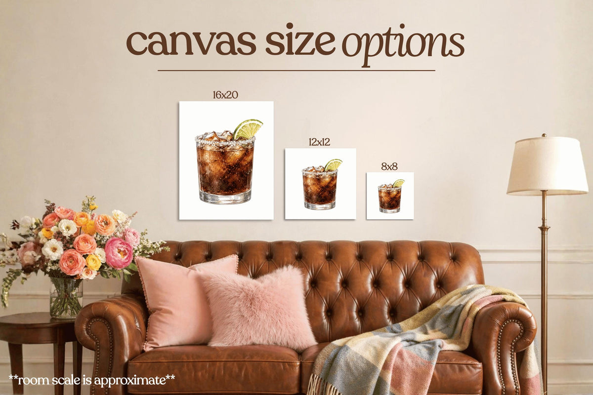 Crisp Soda Bedazzle Canvas Kit