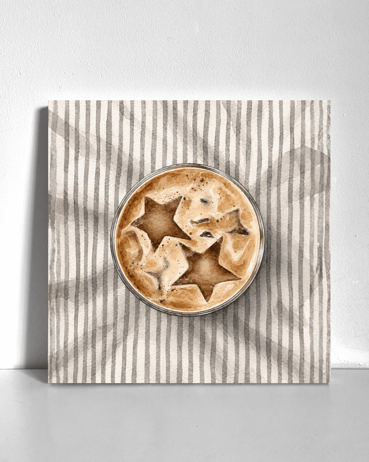 Star Coffee Bedazzle Canvas Kit