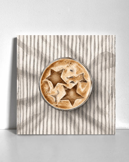 Star Coffee Bedazzle Canvas Kit