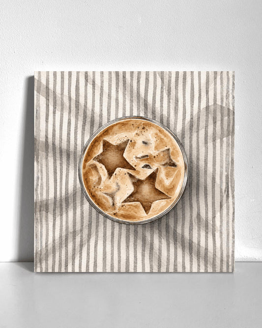 Star Coffee Bedazzle Canvas Kit