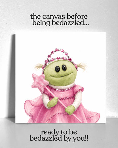 Mona Meme Bedazzle Canvas Kit