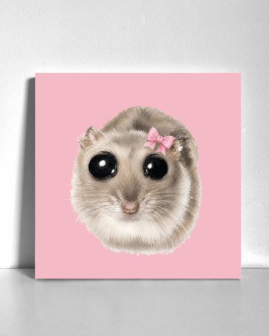 Sad Hamster Meme Bedazzle Canvas Kit