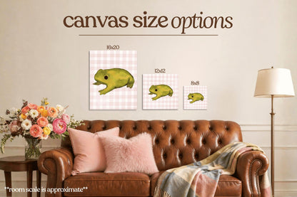 Frog Bedazzle Canvas Kit