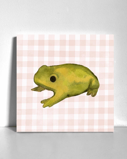 Frog Bedazzle Canvas Kit