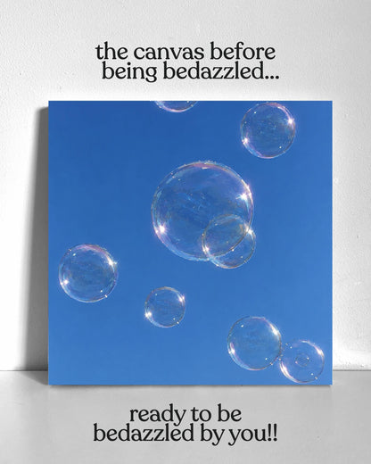 Bubbles Bedazzle Canvas Kit