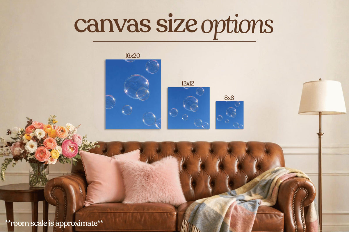 Bubbles Bedazzle Canvas Kit