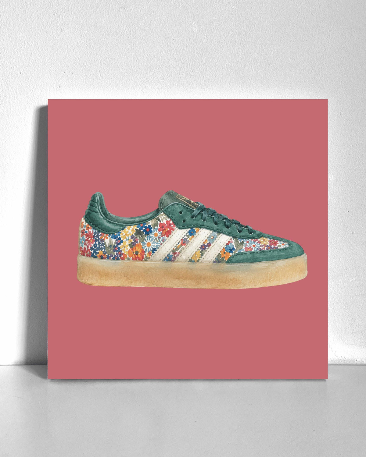 Flower Sneaker Bedazzle Canvas Kit