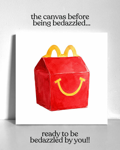 Happy Meal Bedazzle Canvas Kit