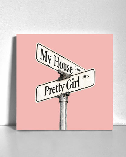 Pretty Girl Avenue Bedazzle Canvas Kit