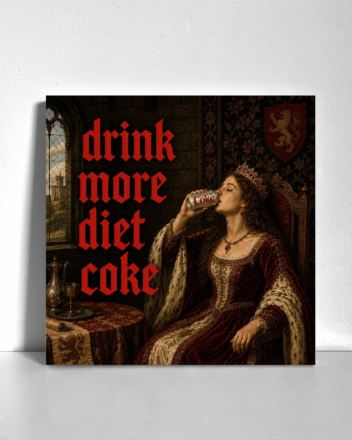 Medieval Diet Cola Bedazzle Canvas Kit