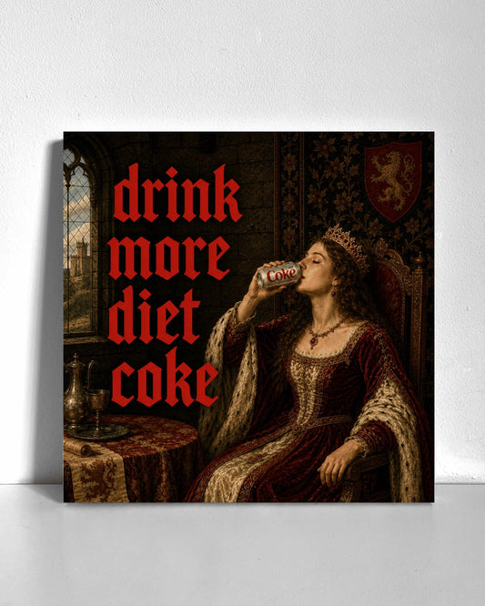 Medieval Diet Cola Bedazzle Canvas Kit