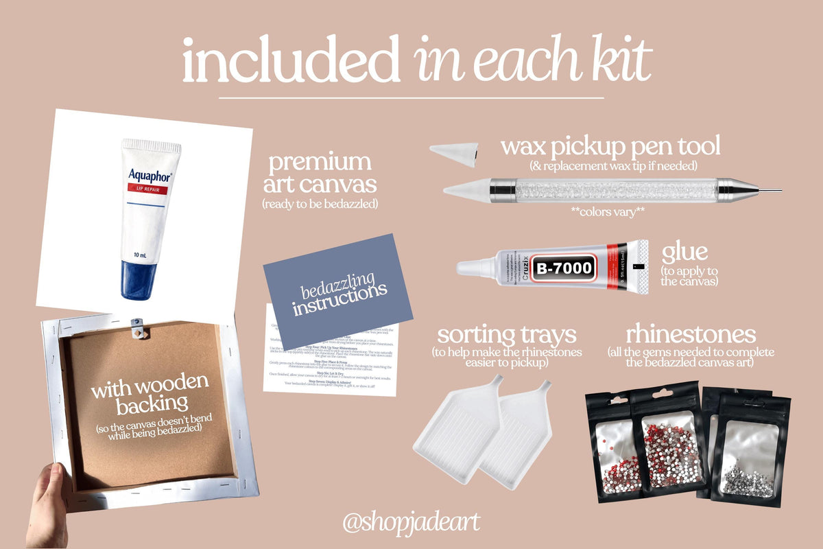 Aquaphor Bedazzle Canvas Kit