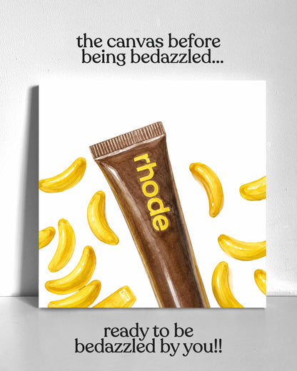 Banana Lip Product Bedazzle Canvas Kit