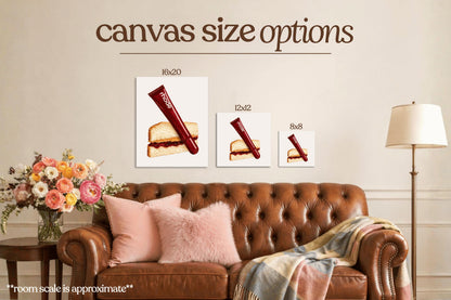 PB & J Lip Rhode Bedazzle Canvas Kit