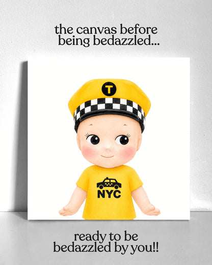 Taxi Sonny Bedazzle Canvas Kit