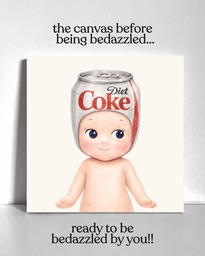 Diet Cola Sonny Bedazzle Canvas Kit