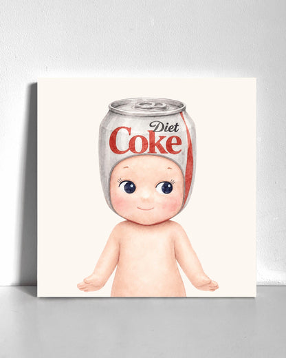 Diet Cola Sonny Bedazzle Canvas Kit