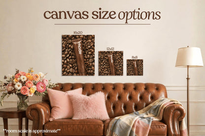 Coffee Rhode Bedazzle Canvas Kit