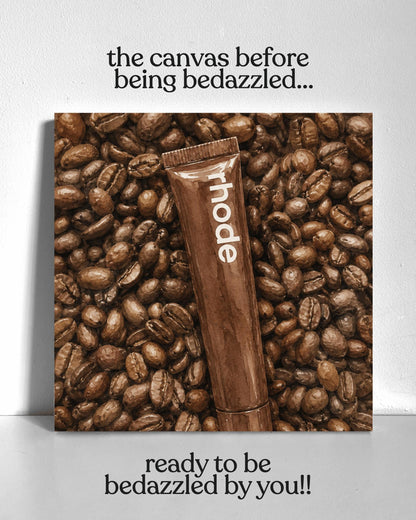 Coffee Rhode Bedazzle Canvas Kit
