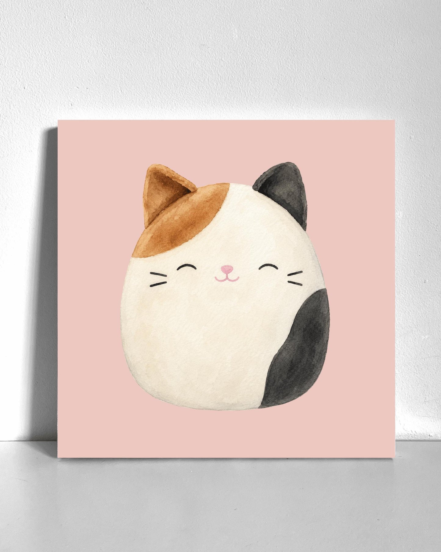 Cat Squish Plushie Bedazzle Canvas Kit