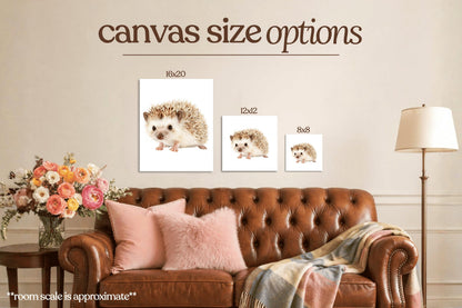 Hedgehog Bedazzle Canvas Kit