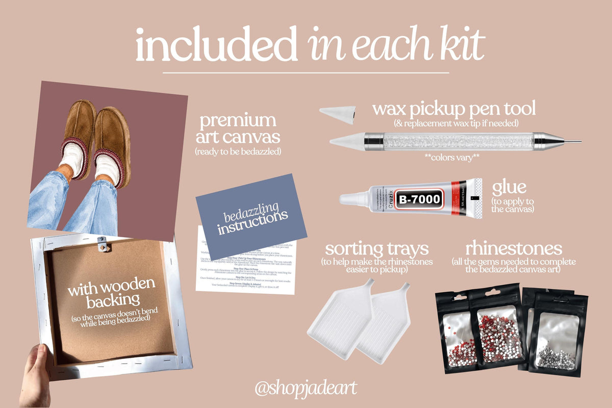 Uggs Bedazzle Canvas Kit