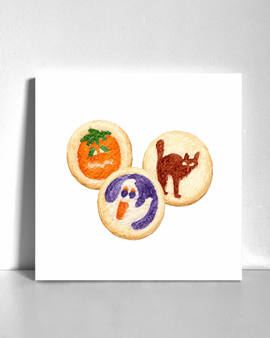 Autumn Cookies Bedazzle Canvas Kit