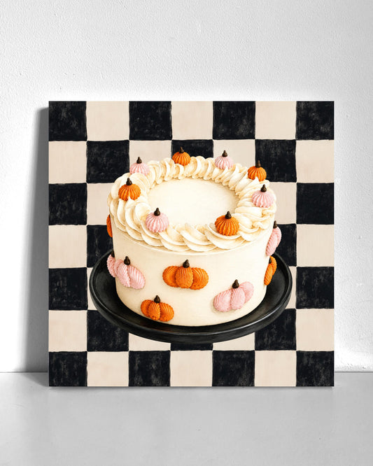 Autumn Cake Bedazzle Canvas Kit