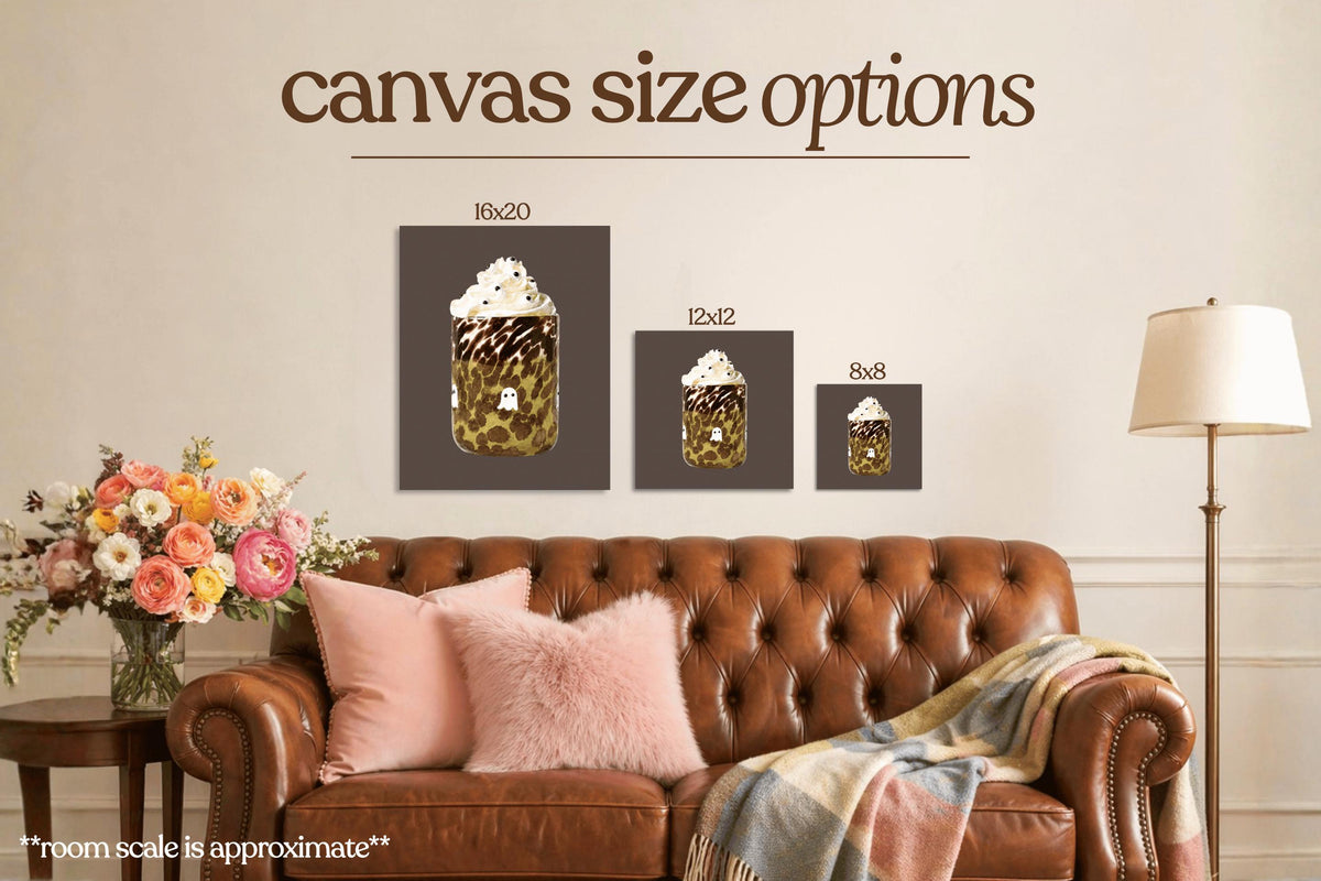 Spooky Drink Bedazzle Canvas Kit