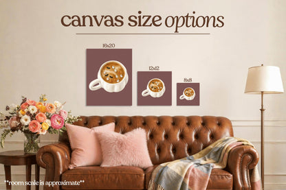 Autumn Drink Bedazzle Canvas Kit