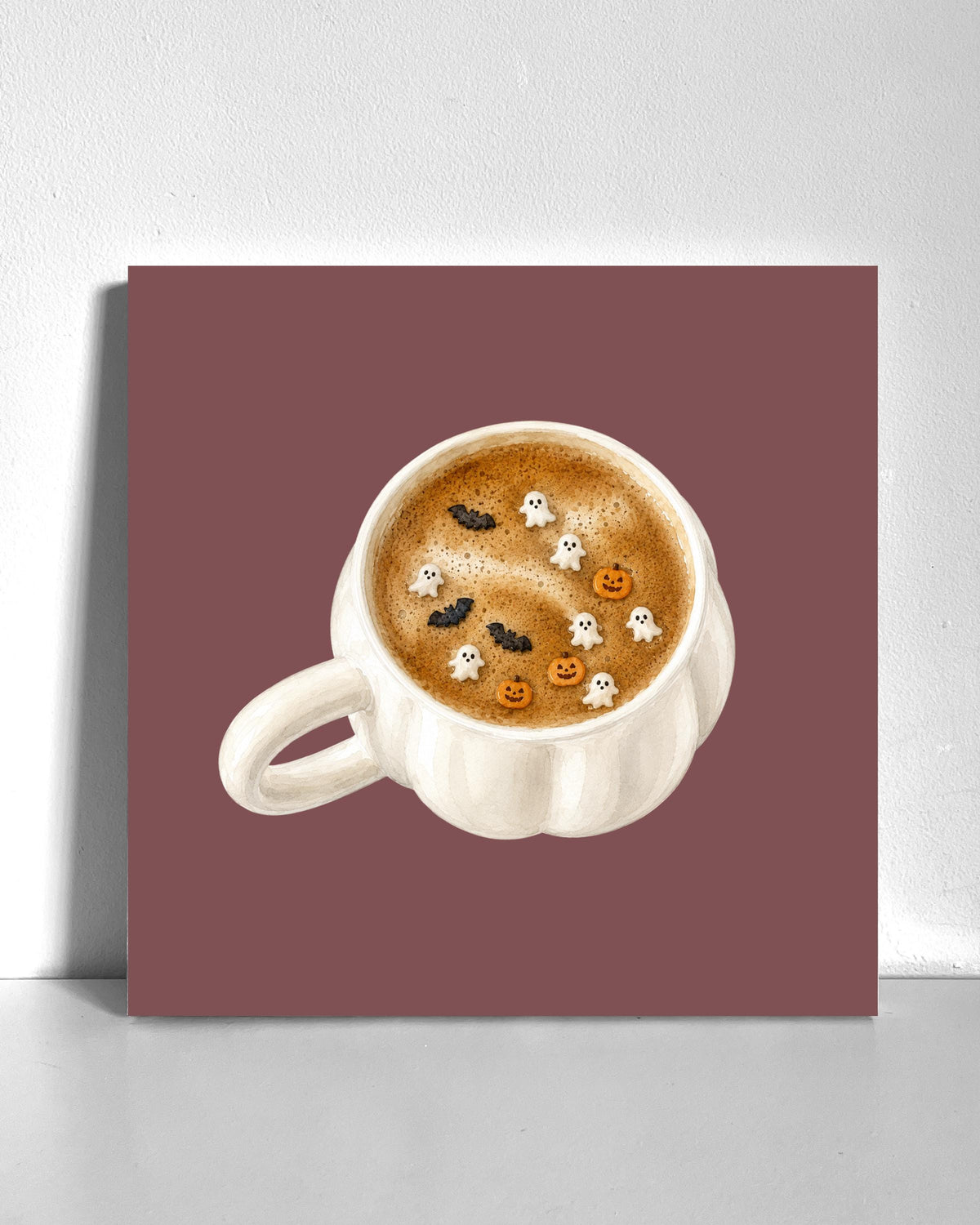 Autumn Drink Bedazzle Canvas Kit