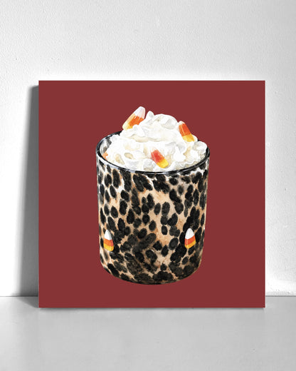 Candy Corn Drink Bedazzle Canvas Kit