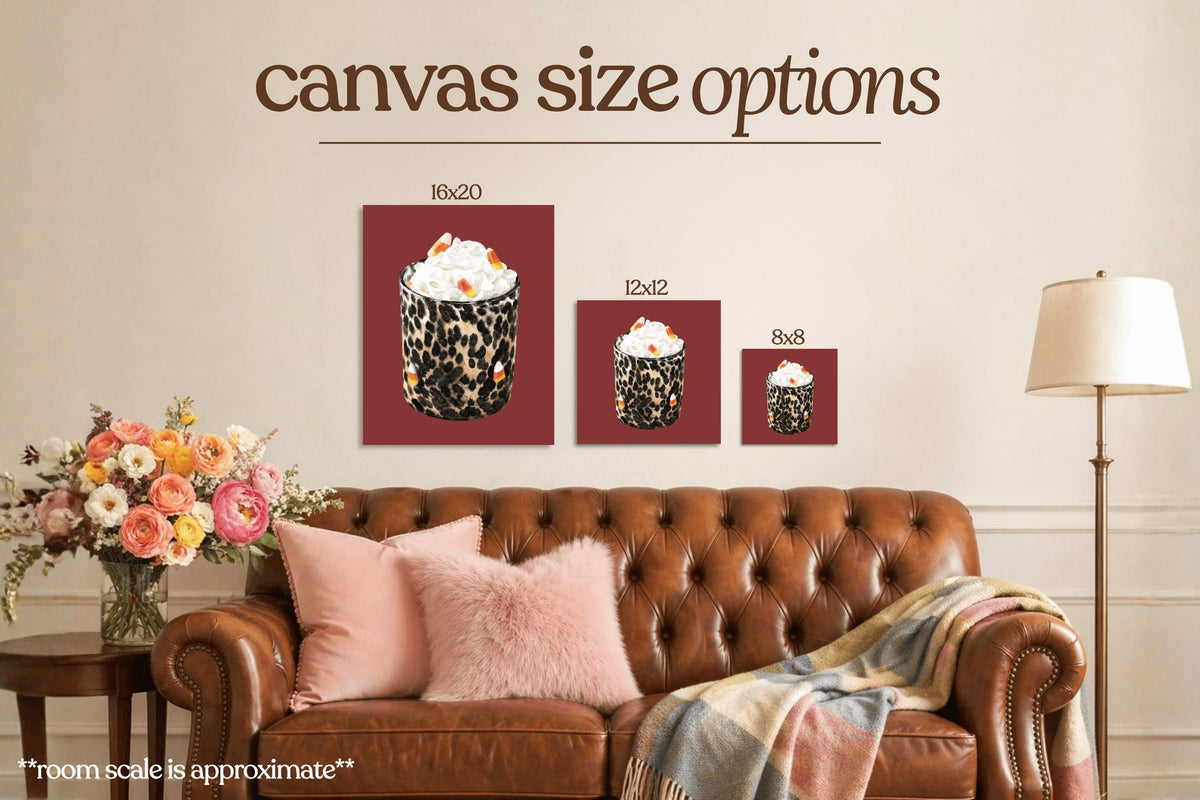 Candy Corn Drink Bedazzle Canvas Kit