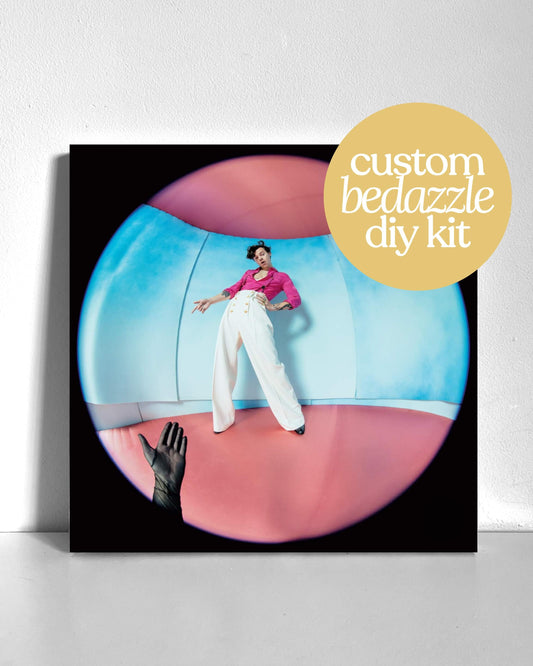 Custom Album Cover Bedazzle Canvas Kit