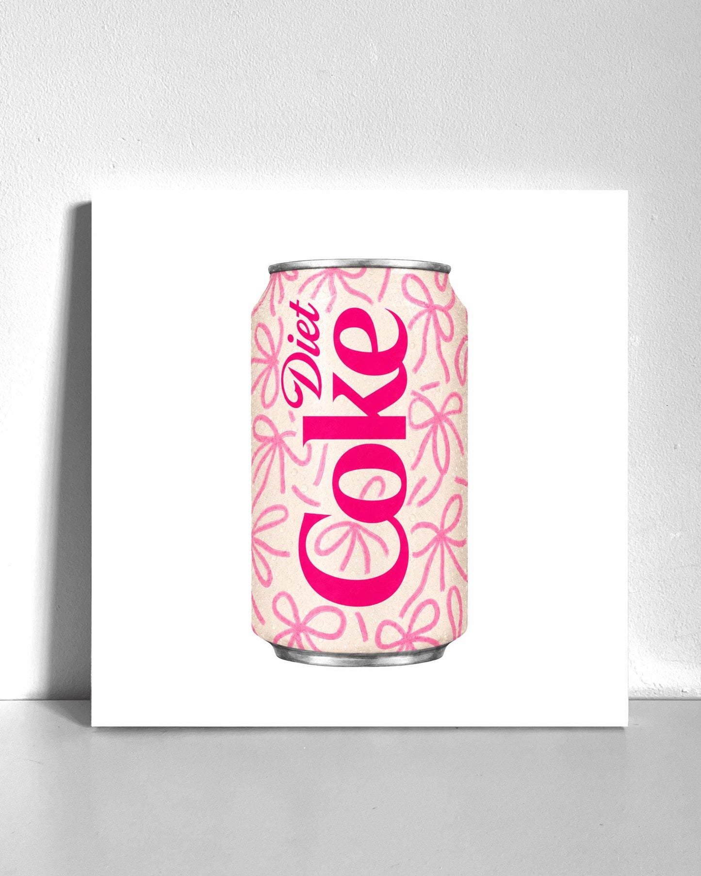 Bow Diet Cola Bedazzle Canvas Kit