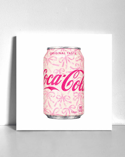 Bow Soda Bedazzle Canvas Kit