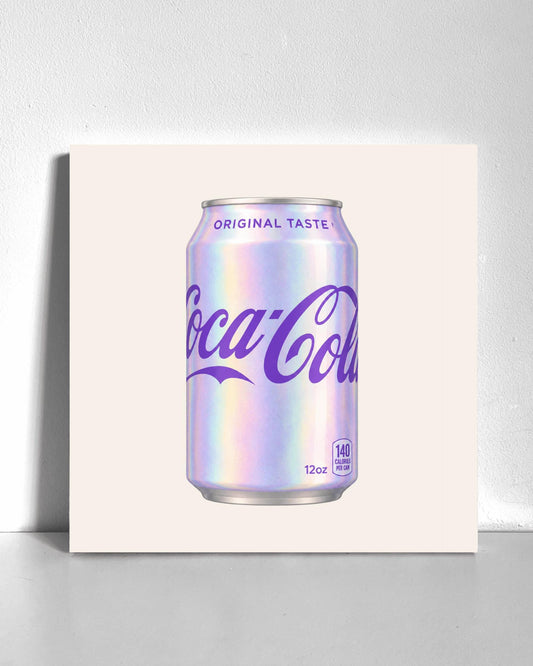 Iridescent Soda Bedazzle Canvas Kit