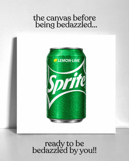 Sprite Bedazzle Canvas Kit