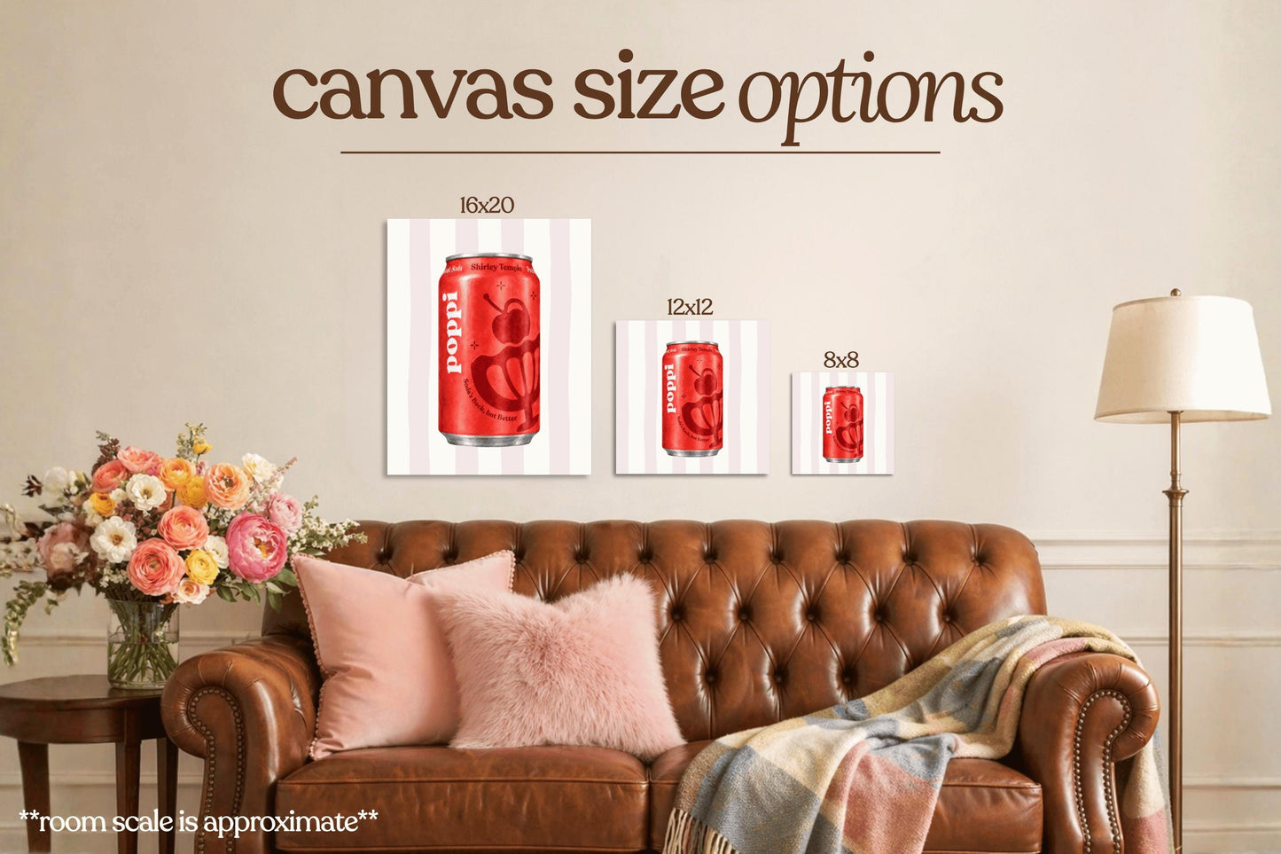 Shirley Temple Poppi Bedazzle Canvas Kit
