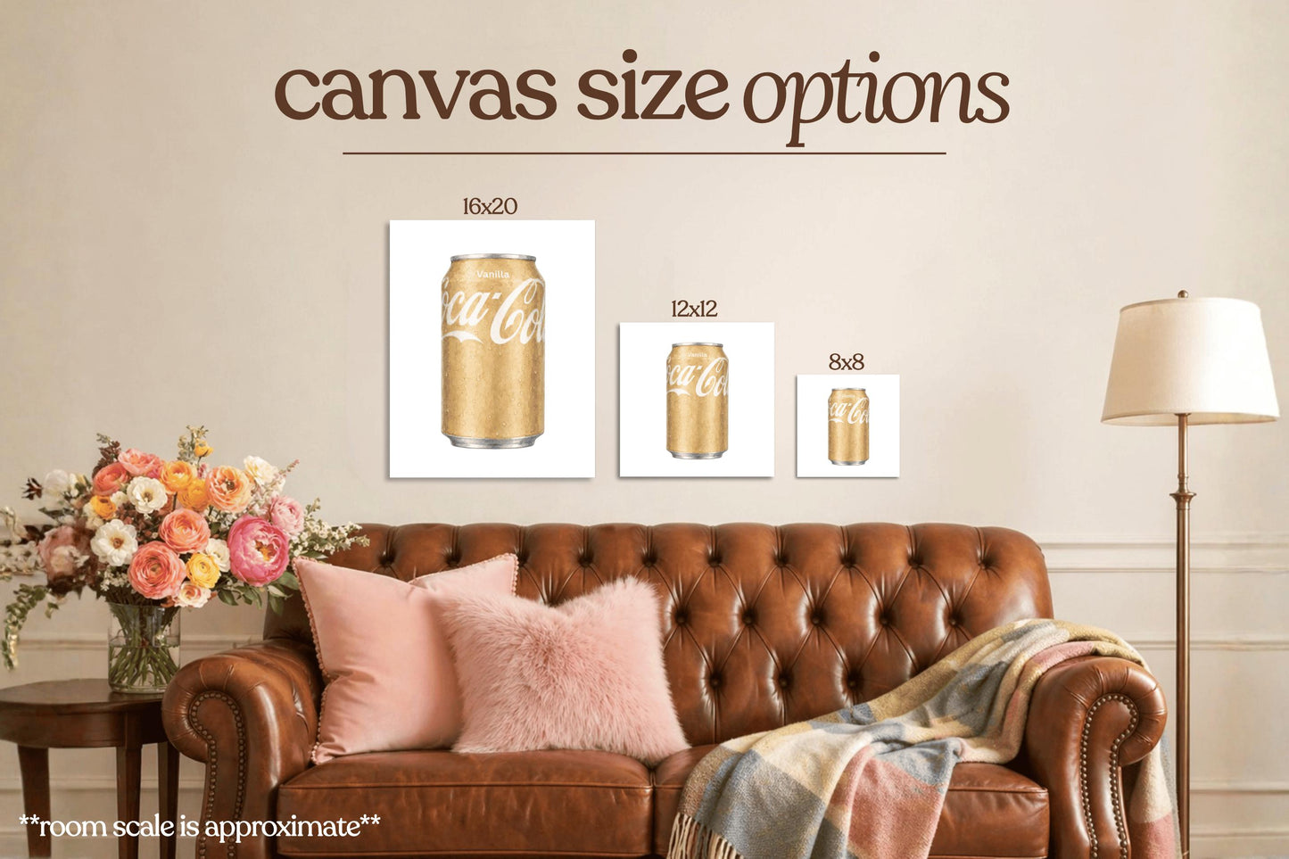 Vanilla Soda Bedazzle Canvas Kit
