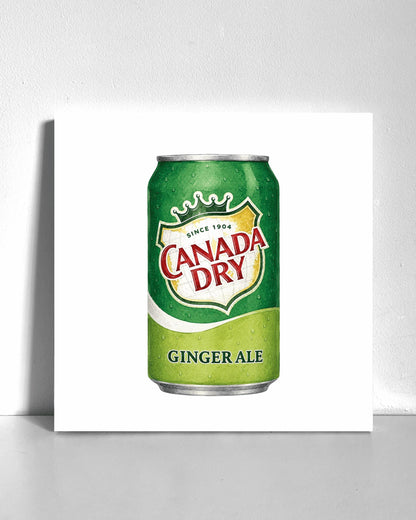 Ginger Ale Bedazzle Canvas Kit