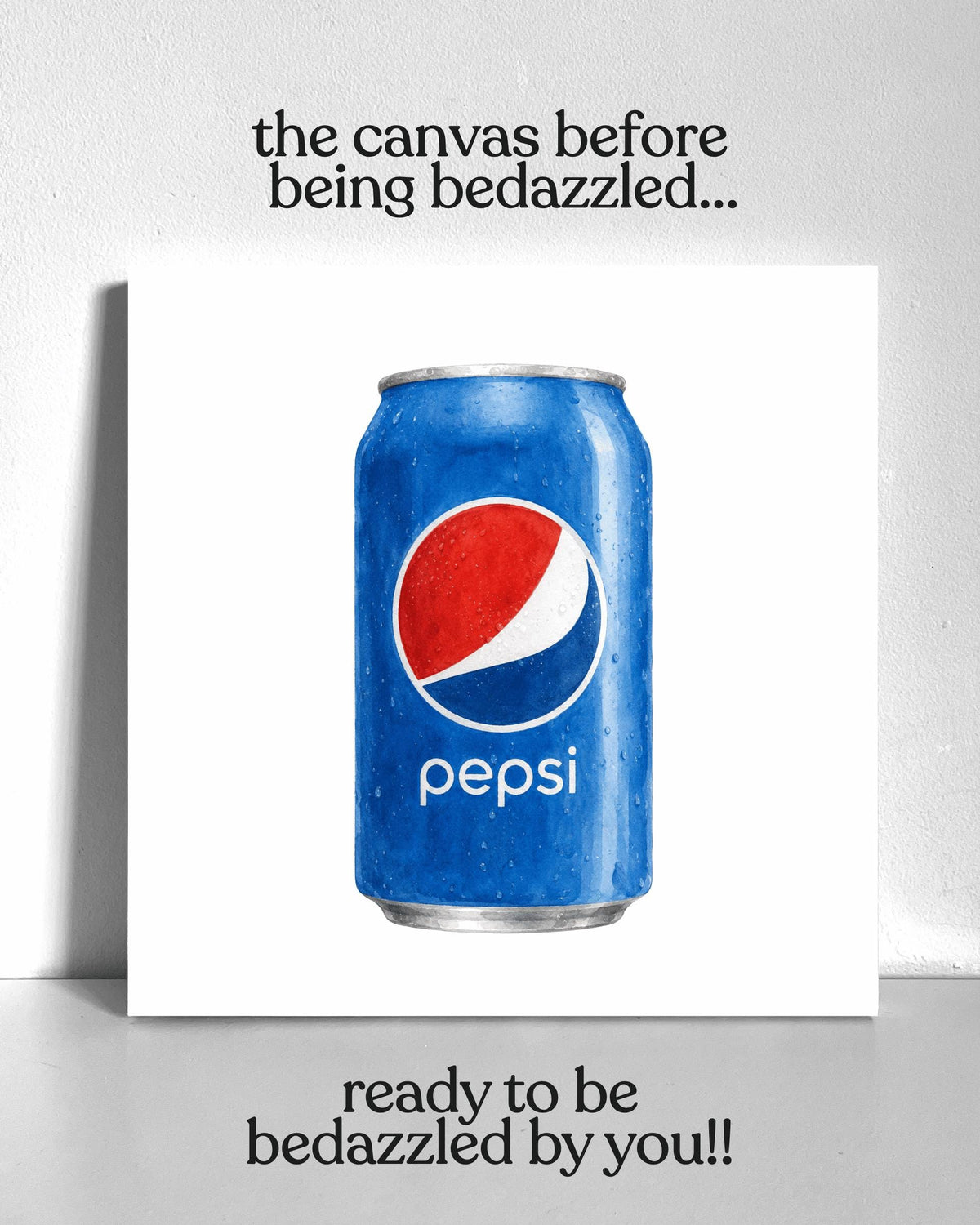 Pop Bedazzle Canvas Kit