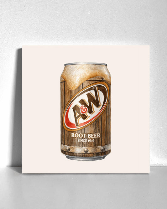 A&W Root Beer Bedazzle Canvas Kit