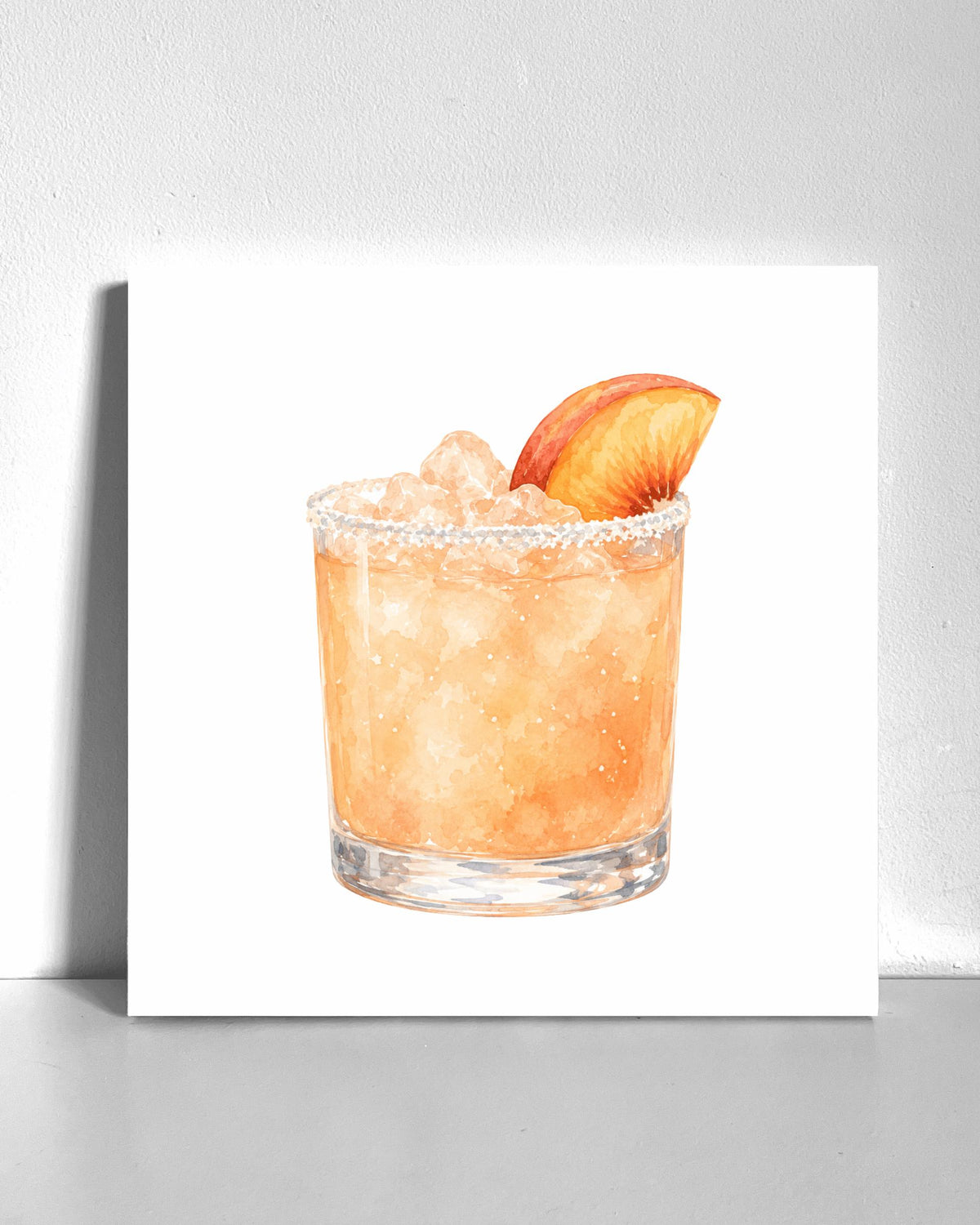 Peach Drink Bedazzle Canvas Kit